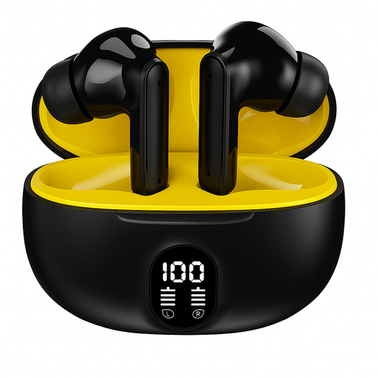 Stereo 895B TWS ENC Wireless Earbuds With Digital Display
