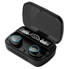 M10 TWS Wireless Bluetooth Earbuds With Built-in Power bank