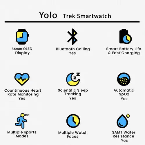Yolo Trek Smartwatch